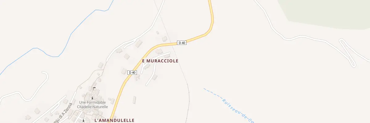 Plan du 9101 Muracciole à Poggio-di-Venaco