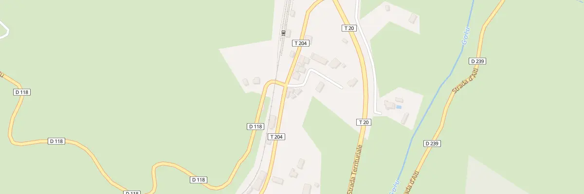 Plan du 5219 Francardo à Omessa