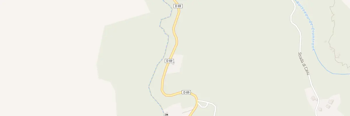 Plan du 2 Qua Mezzania à Ghisoni