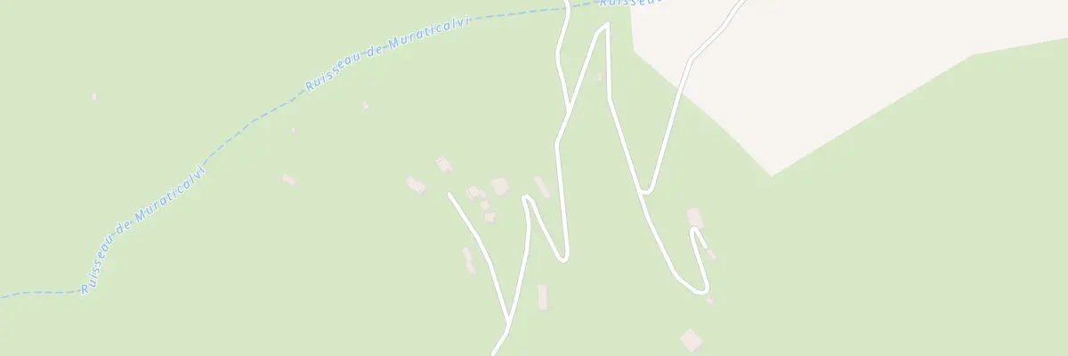 Plan du 764 Ponte Rosso à Canavaggia