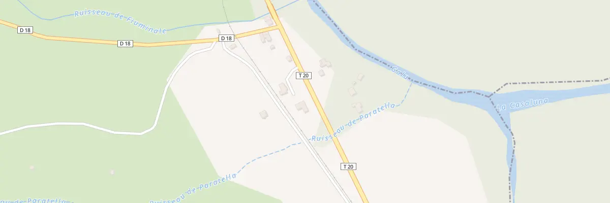 Plan du 5100 Taverna à Piedigriggio