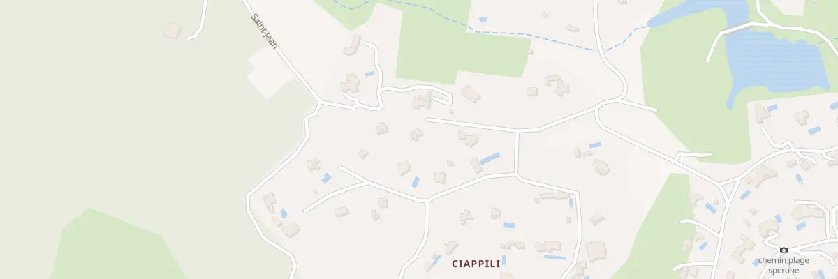 Plan du 5392 Ciappili à Bonifacio