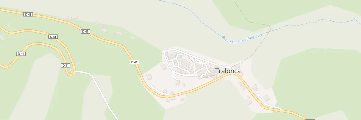 Plan du 5014 Tralonca à Tralonca