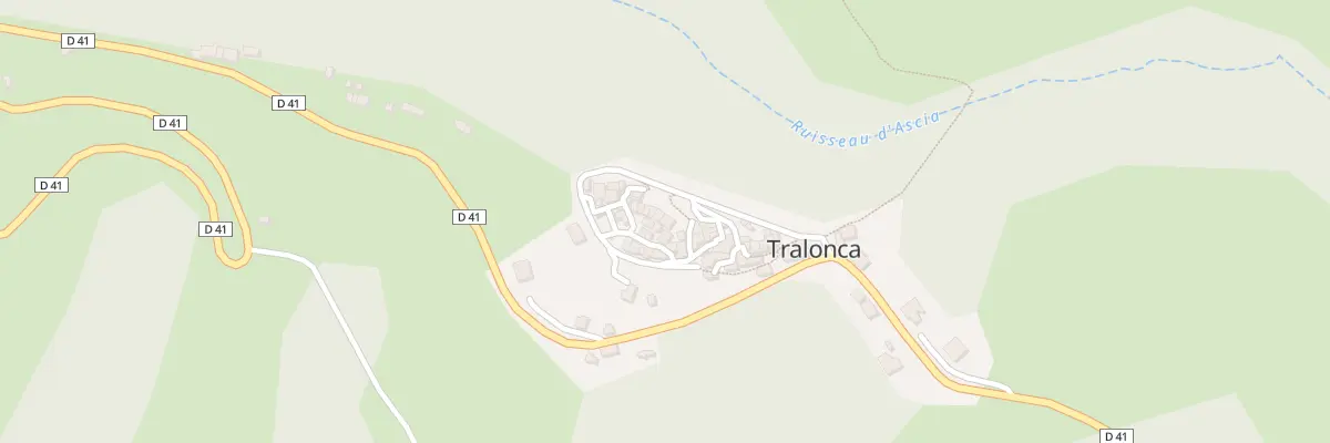 Plan du 5019 Tralonca à Tralonca