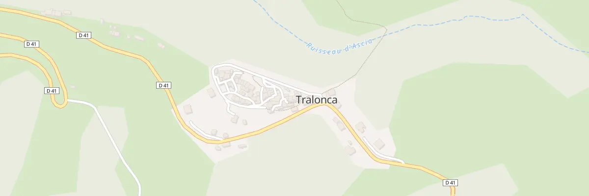 Plan du 5038 Grotte à Tralonca
