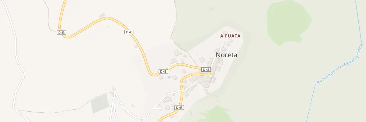 Plan du 5012 Parosso à Noceta