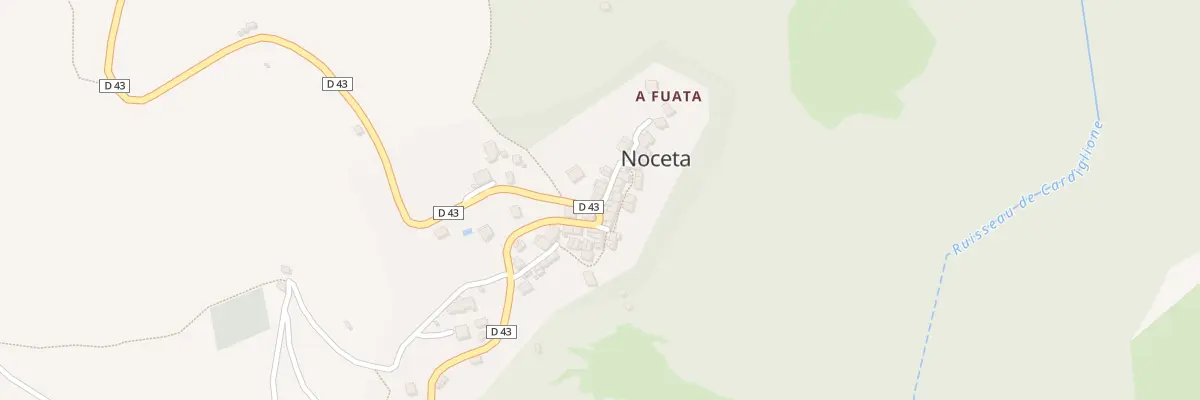 Plan du 97 Pl Piazza A Gara à Noceta