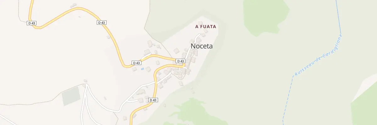 Plan du 140 Che Chjassu A Sulana à Noceta