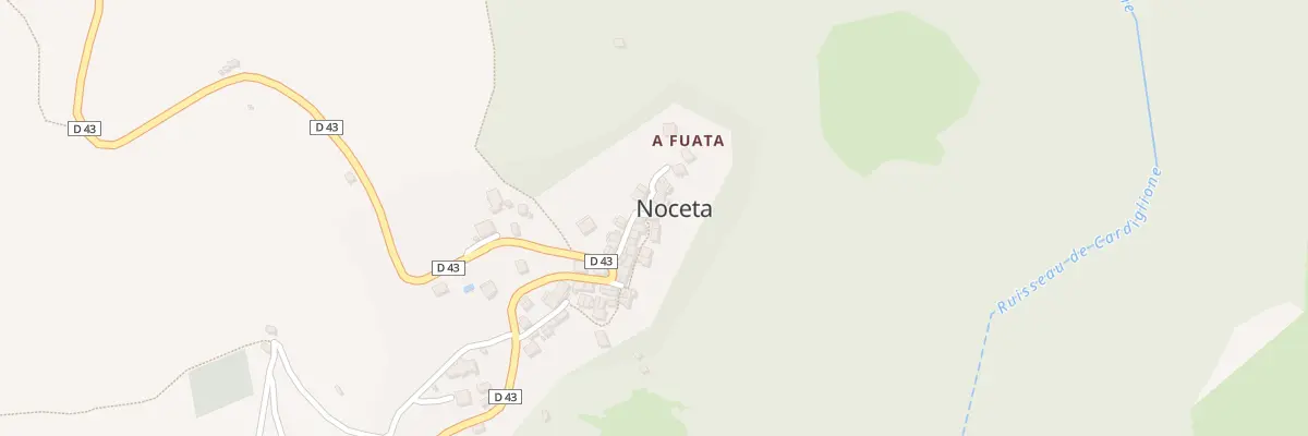 Plan du 131 Pl Piazza Arrigana à Noceta
