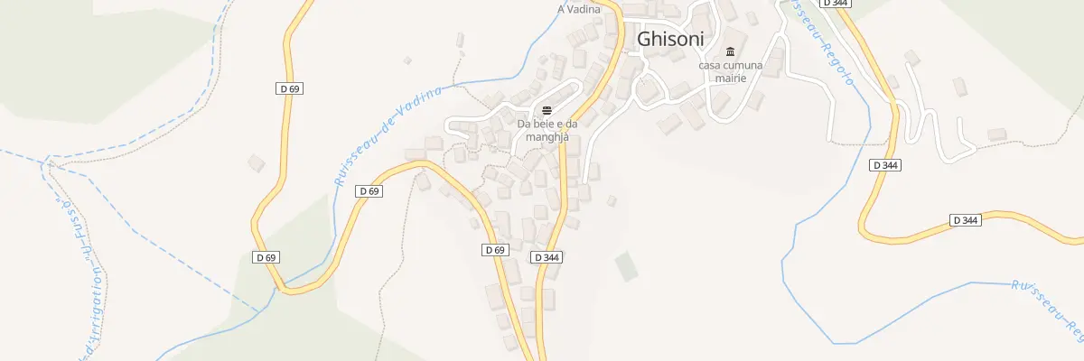 Plan du 160 Qua A Turchia à Ghisoni