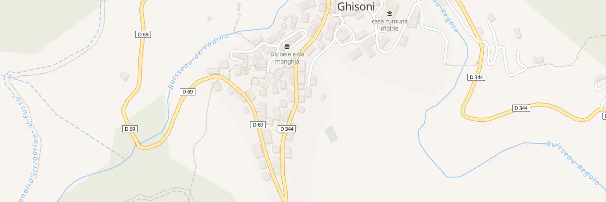 Plan du 151 Qua E Mastracce à Ghisoni