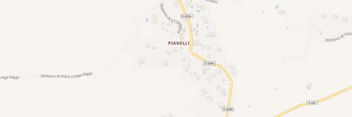 Plan du 9007 Qrt Pianelli à Porto-Vecchio