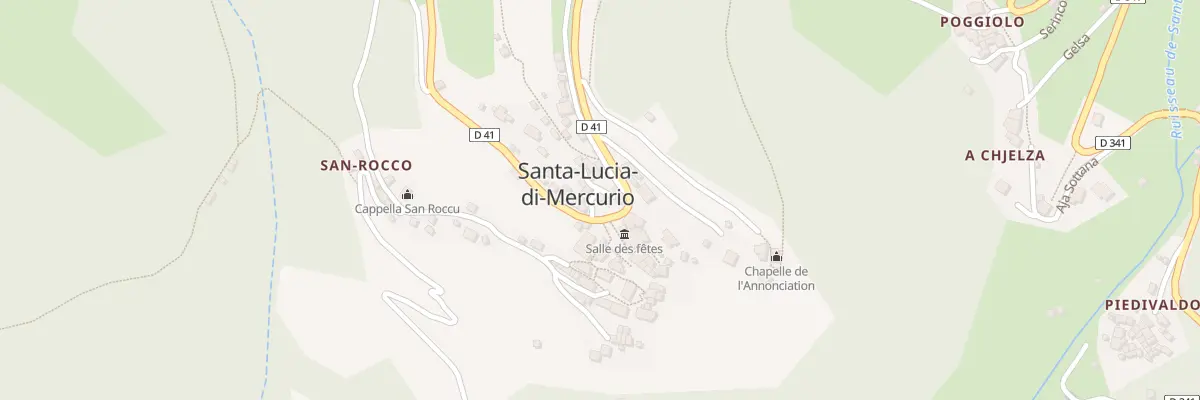 Plan du 5059 Colletola à Santa-Lucia-di-Mercurio