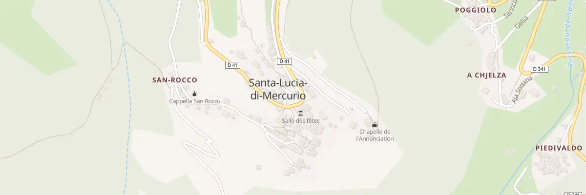 Plan du 5058 Colletola à Santa-Lucia-di-Mercurio