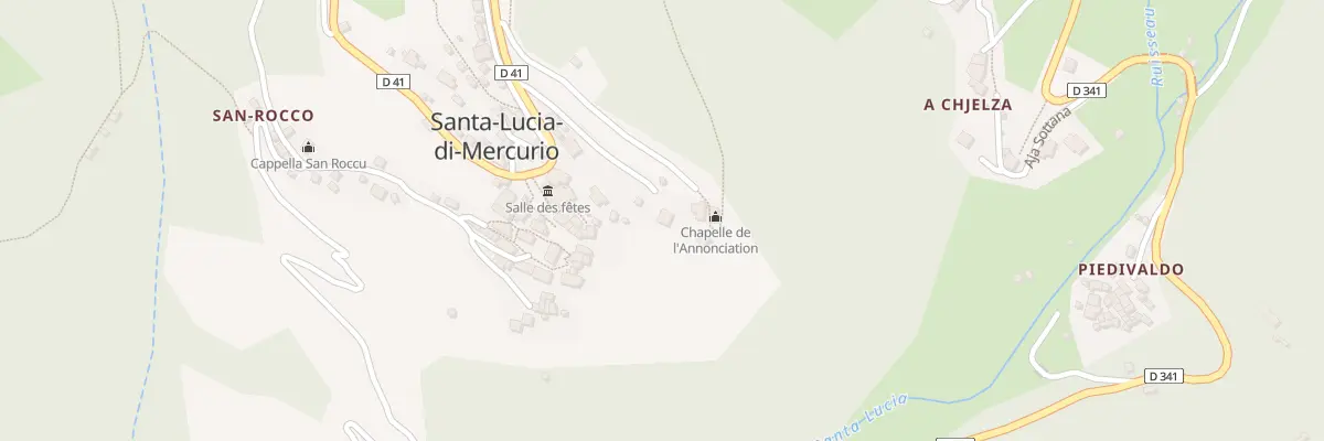 Plan du 5047 Licciola à Santa-Lucia-di-Mercurio