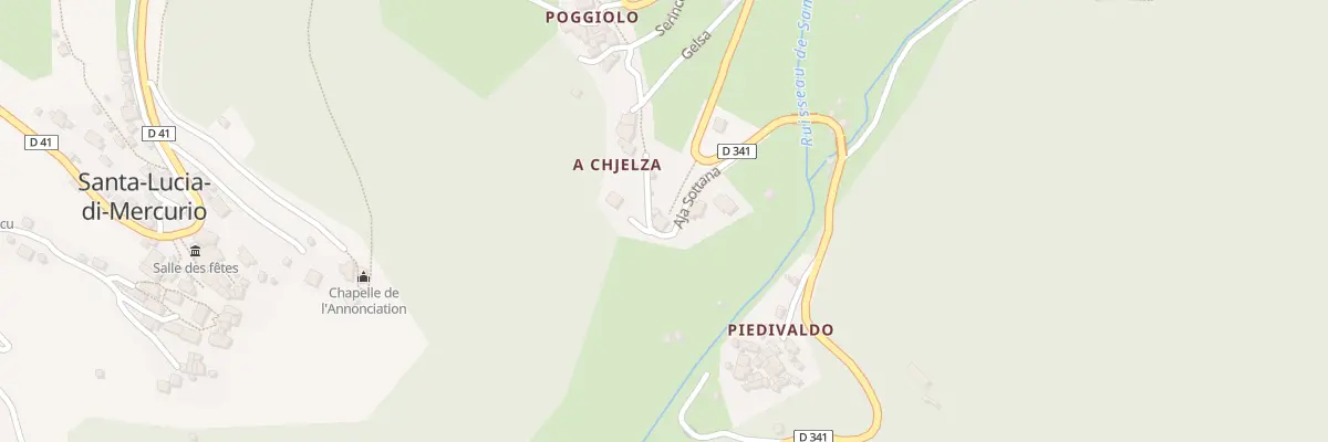 Plan du 5043 Aja Sottana à Santa-Lucia-di-Mercurio