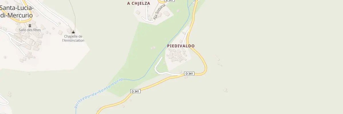Plan du 5038 Pied Di Valdo à Santa-Lucia-di-Mercurio