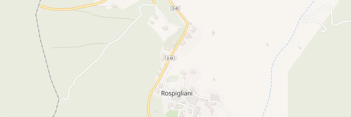 Plan du 5004 Prato à Rospigliani