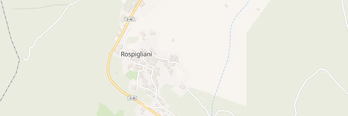 Plan du 5029 Tozza à Rospigliani