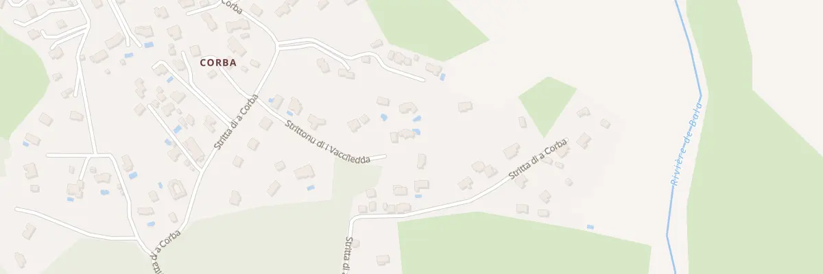Plan du 9189 Qrt Corba à Porto-Vecchio