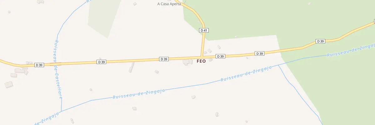 Plan du 5020 L’Accajo à Favalello