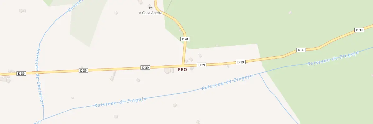 Plan du 5019 L’Accajo à Favalello