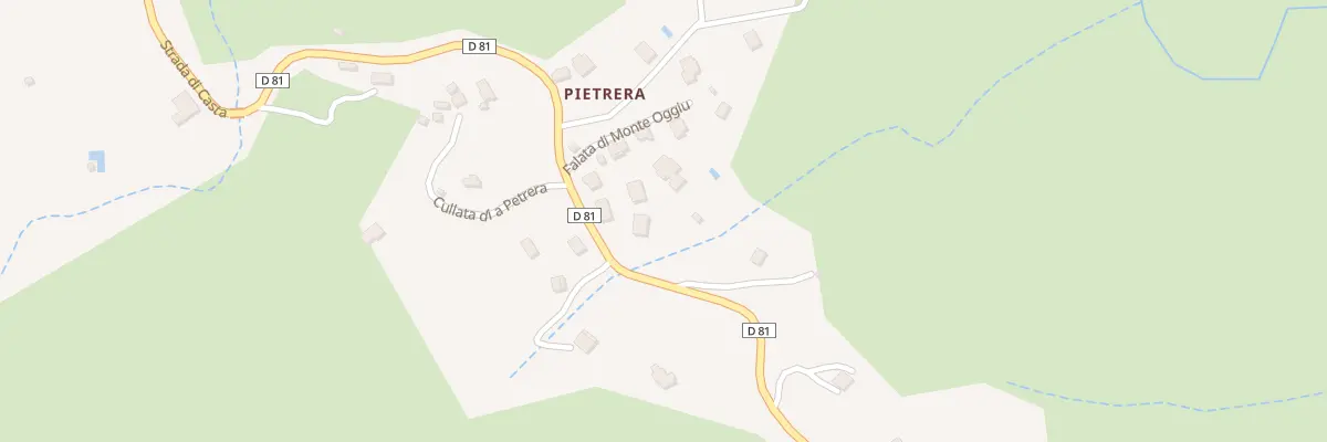 Plan du 2484 Rte Strada Di Casta à Santo-Pietro-di-Tenda