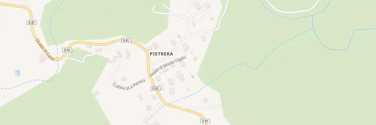 Plan du 106 Dsc Falata Di Monte Oggiu à Santo-Pietro-di-Tenda