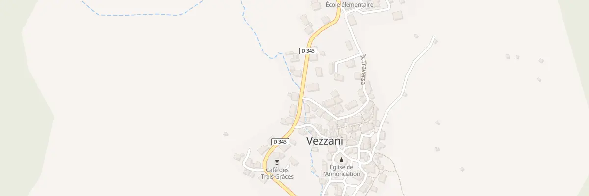 Plan du 5037 Village à Vezzani