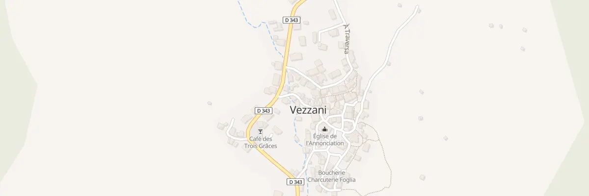 Plan du 5046 Village à Vezzani