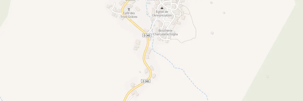Plan du 5025 Chiosello à Vezzani