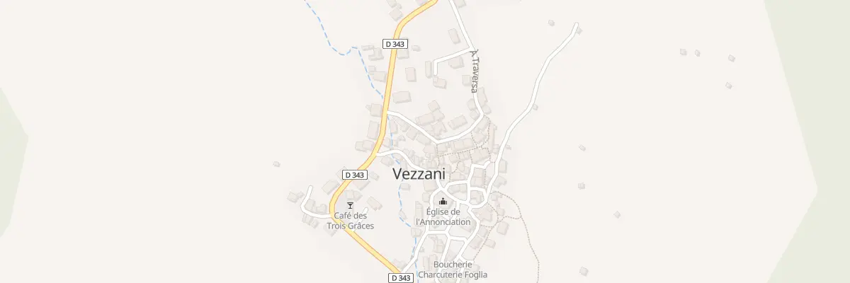 Plan du 5041 Village à Vezzani