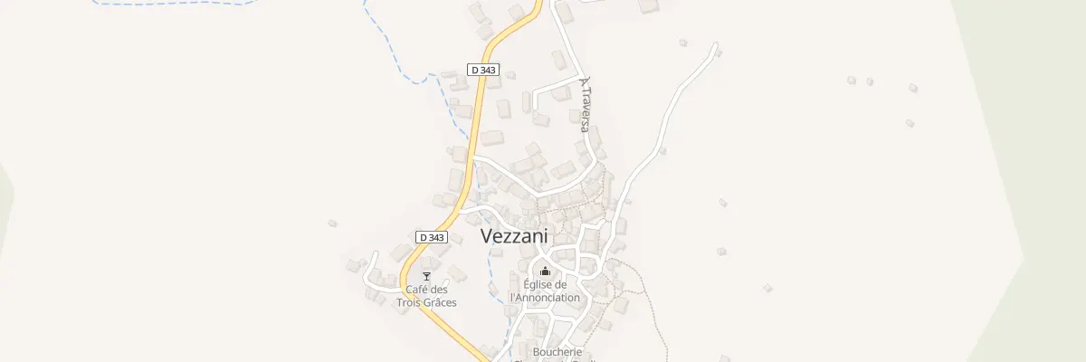 Plan du 238 Qua A Traversa à Vezzani
