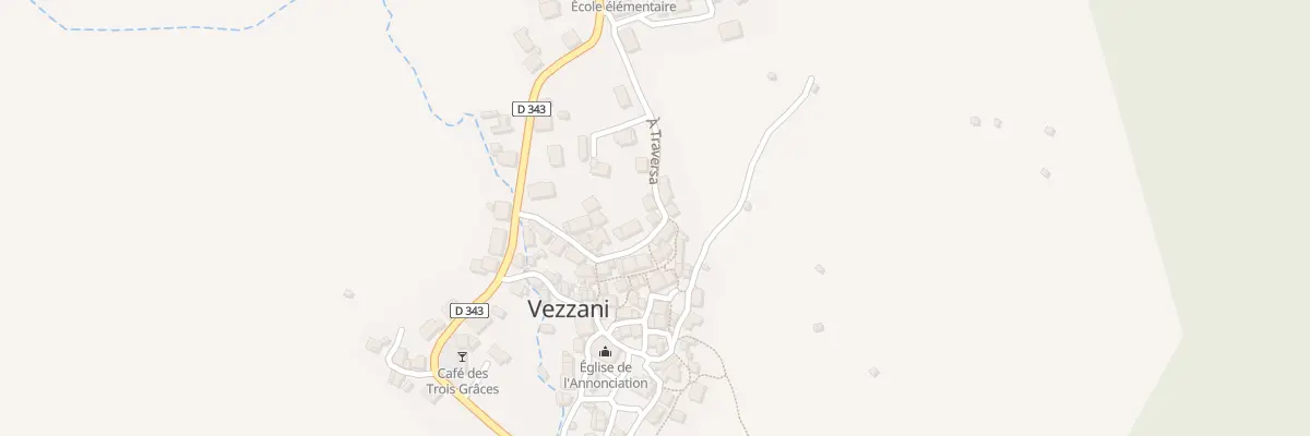 Plan du 5121 Village à Vezzani