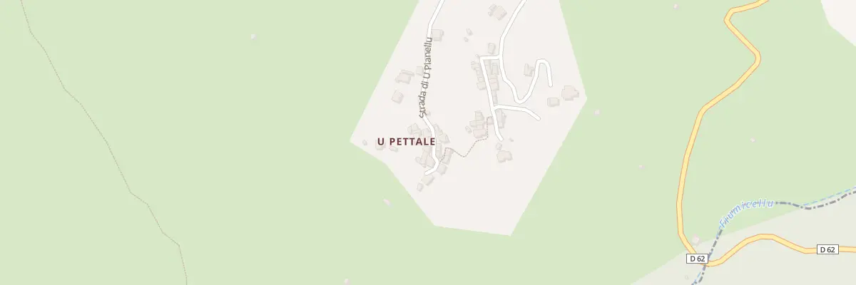 Plan du 378 Rte Strada Di U Pianellu à Santo-Pietro-di-Tenda