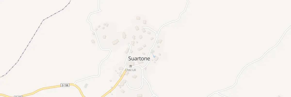 Plan du 771F Suartone à Bonifacio