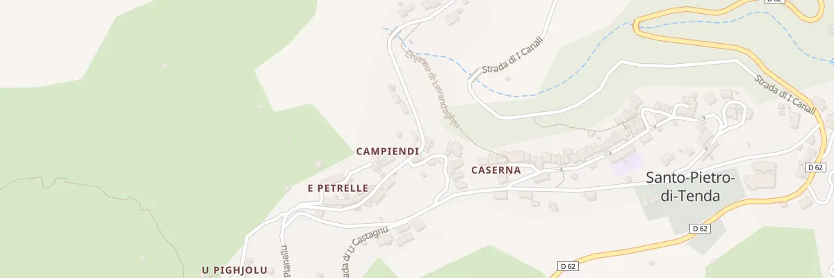 Plan du 229 Rte Strada Di Lavandaghju à Santo-Pietro-di-Tenda