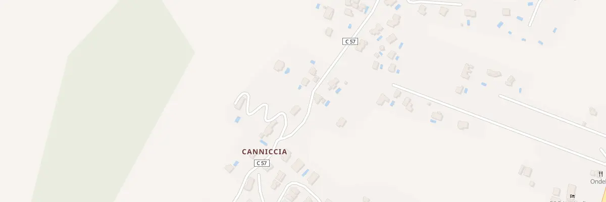 Plan du 41 Vc 57 Dite Rte de Sparavituli à Porto-Vecchio