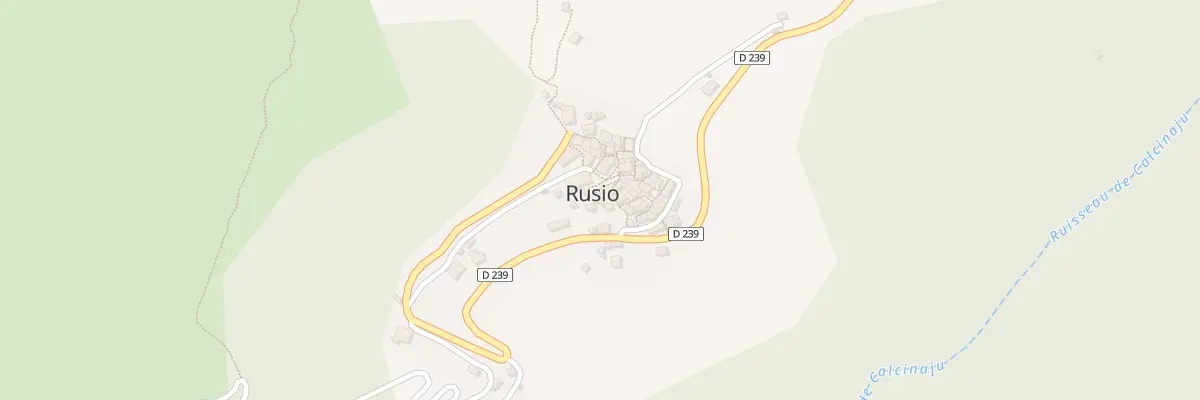 Plan de Rusio à Rusio