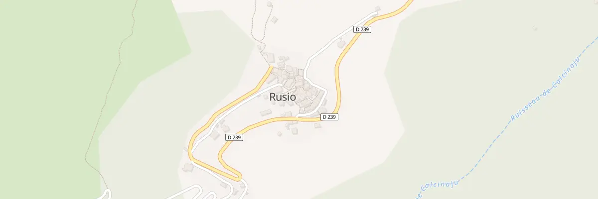 Plan du 5020 Rusio à Rusio