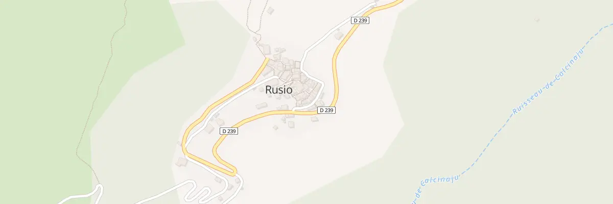 Plan du 5000 Rusio à Rusio