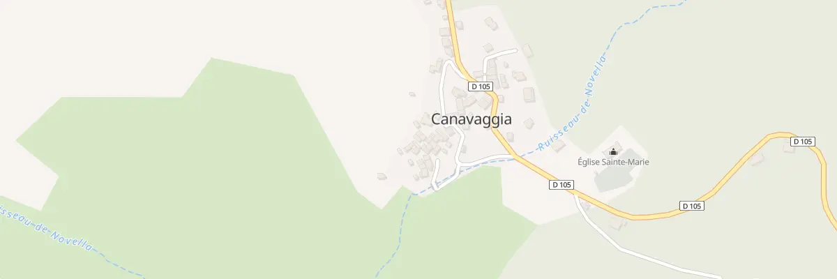 Plan du 5011 Stretta à Canavaggia