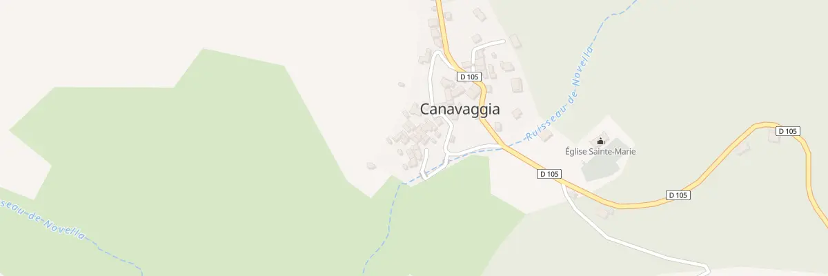 Plan du 5103 Solana à Canavaggia