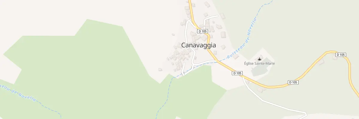 Plan du 5020 Solana à Canavaggia