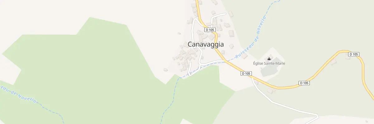 Plan du 5117 Solana à Canavaggia