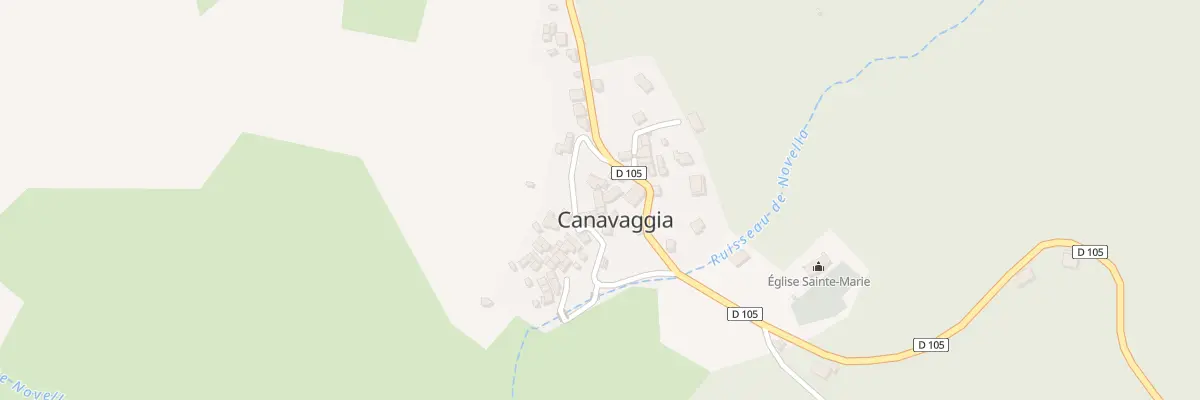 Plan du 5033 Castagno à Canavaggia