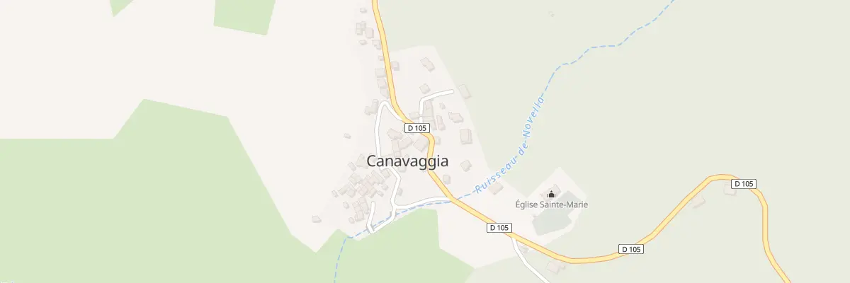 Plan du 5045 Friscacce à Canavaggia