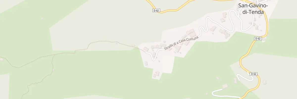 Plan du 5033 Guadello à San-Gavino-di-Tenda