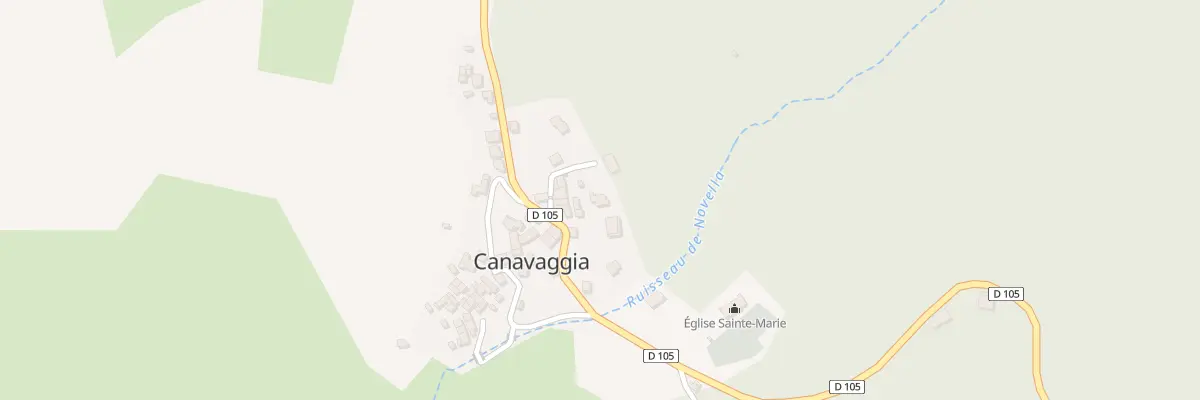 Plan du 5047 Cortalina à Canavaggia