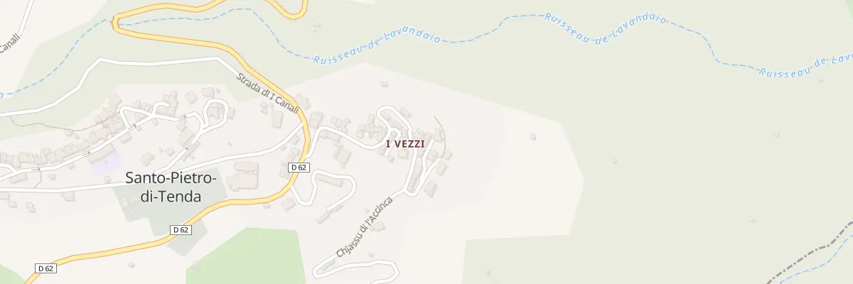 Plan du 5087 Vezzi à Santo-Pietro-di-Tenda
